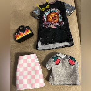 Barbie Fashion California Love Lion Barbie Dress Set